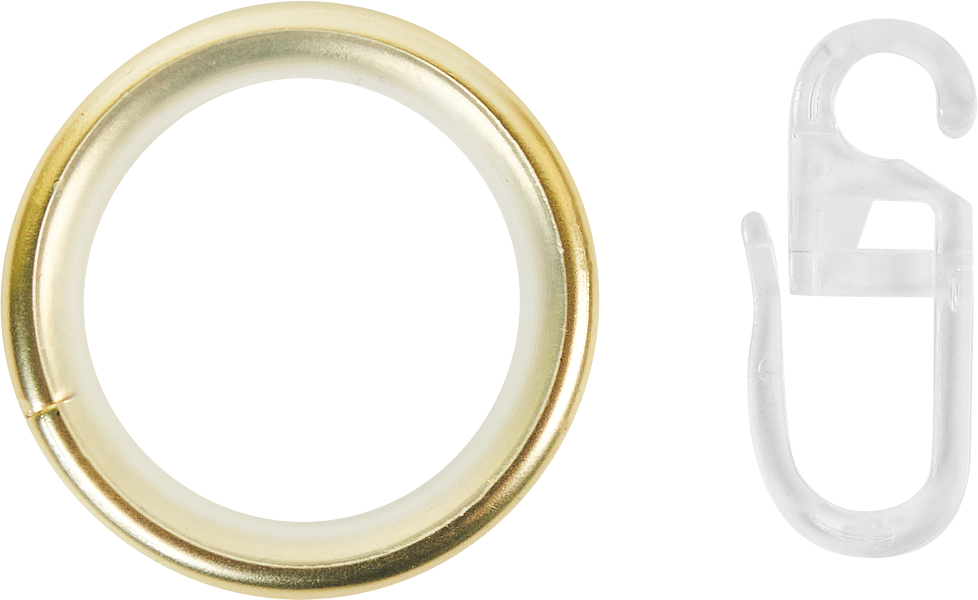 INSPIRE Кольца для карниза золотистые металлические 10 шт 84407372 STLM-0049510