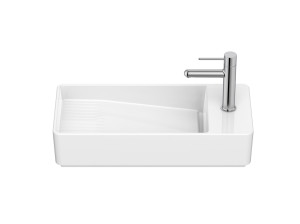 Фарфоровая прямоугольная ручная мойка