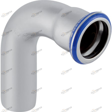 GEBERIT 36178 Отвод Geberit Mapress из нержавеющей стали, с гладким концевиком 
