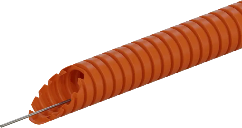 Гофрированная труба Экопласт D16 мм с протяжкой для кабельных систем 83405313