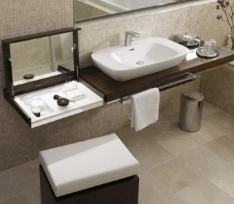 Шкафчик с подушкой Keramag Silk Y816070000 Santreyd  - Вид №1