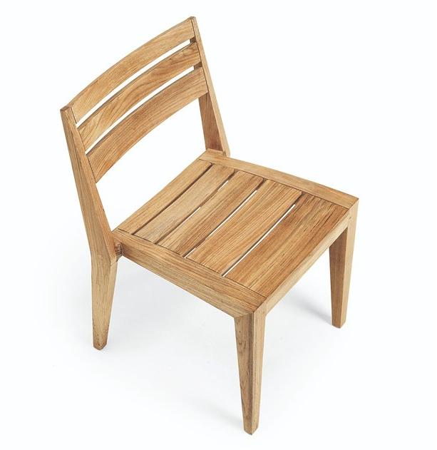 Ethimo Садовый стул из тика Ribot Rbseim010 - Вид №3
