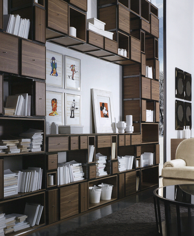 Книжный шкаф WALLIS VOLPI WALLIS Contemporary