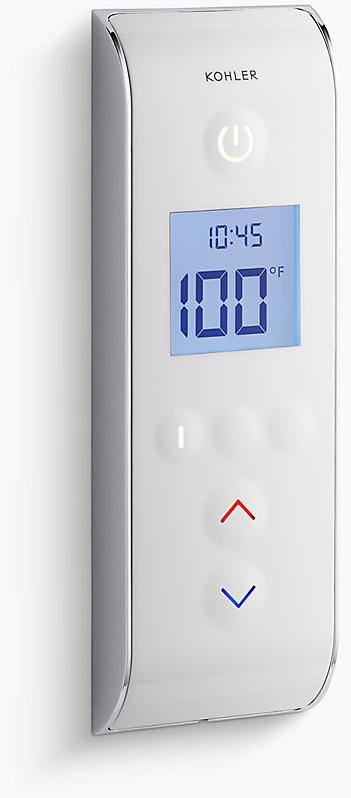 KOHLER Цифровой интерфейс DTV Prompt с тремя выходами и переключателем на эко-режим K-558-E-1CP  - Вид №1