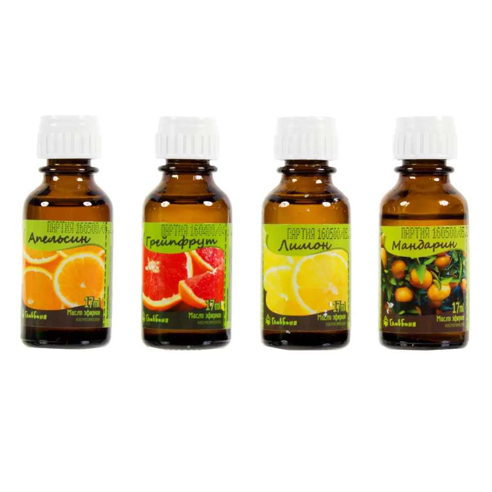 Набор эфирных масел для бани «1» 4х17 мл ГЛАВБАНЯ STLM-2156305