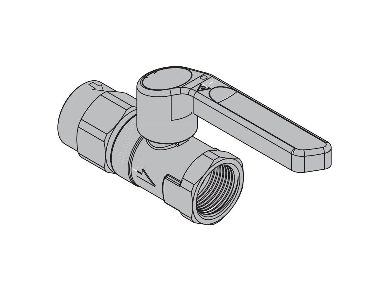 Прямой клапан с резьбой F / F с FIREBAG® TECO G4-G4F ARCH-00025743 - Вид №1