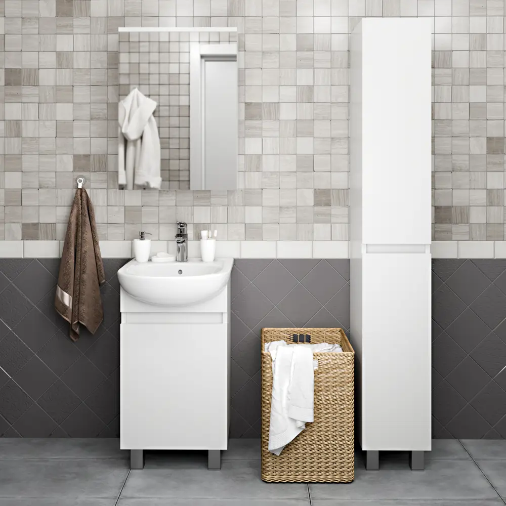 Тумба Santreyd Соло для раковины - компактное хранение в ванной 89123916 STLM-0078641 - Вид №3