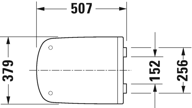 0062310000 Крышка сиденье для унитаза Duravit Durastyle - Вид №2