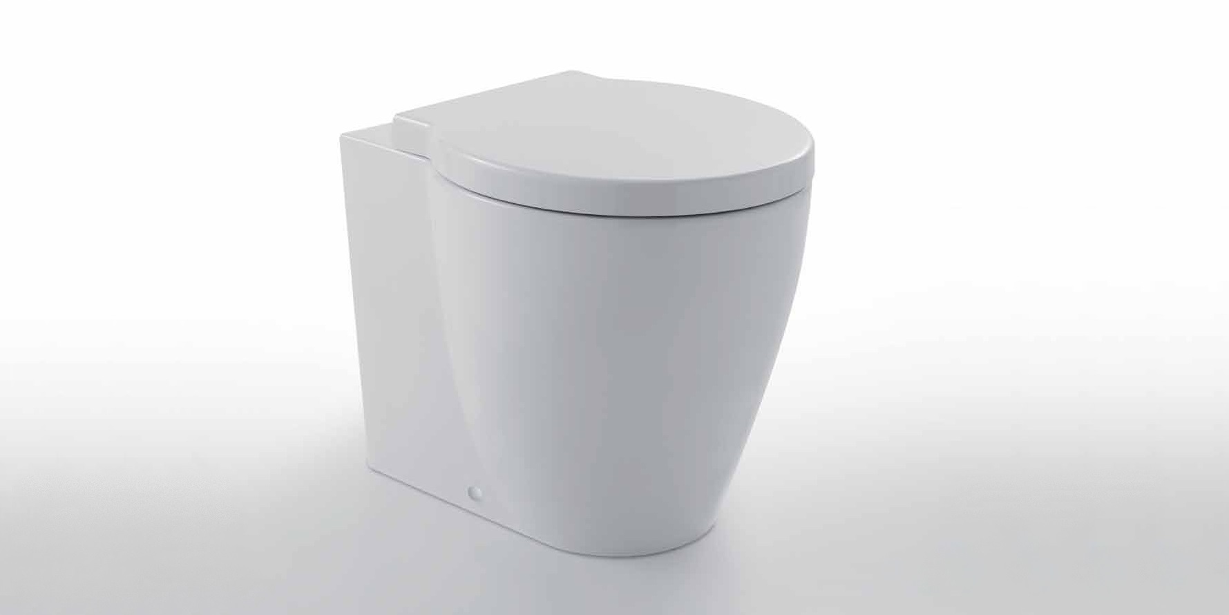 EASVAE Приставной унитаз напольный Белый Ceramica Cielo EASY BATH Италия - Вид №1