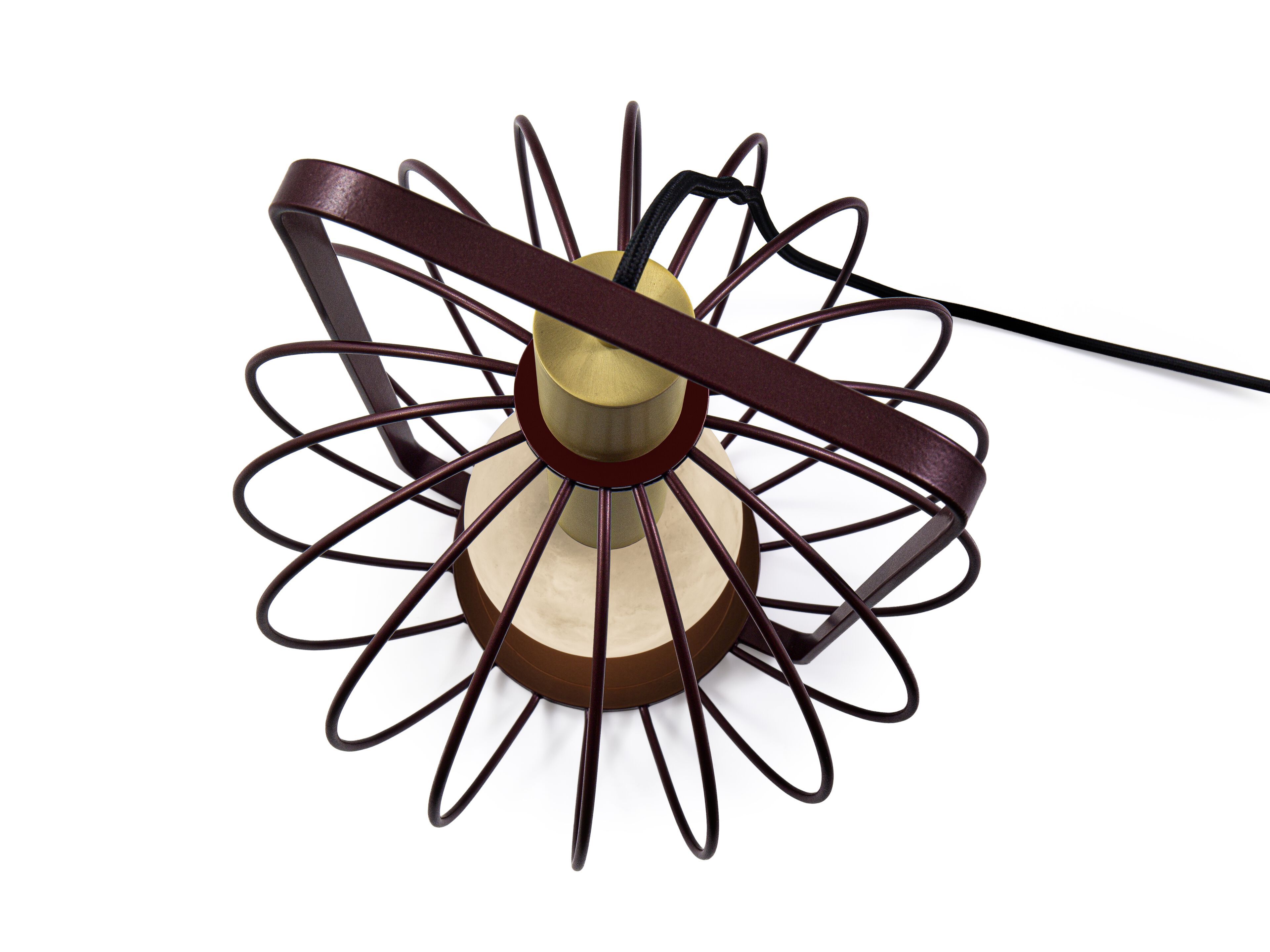 Металлическая светодиодная настольная лампа Borzalino ARCH-00082605 - Вид №6