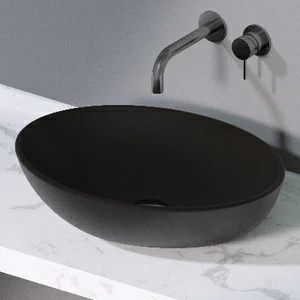 L243105 Накладная раковина на столешницу  овальная A. e T. Italia THIN
