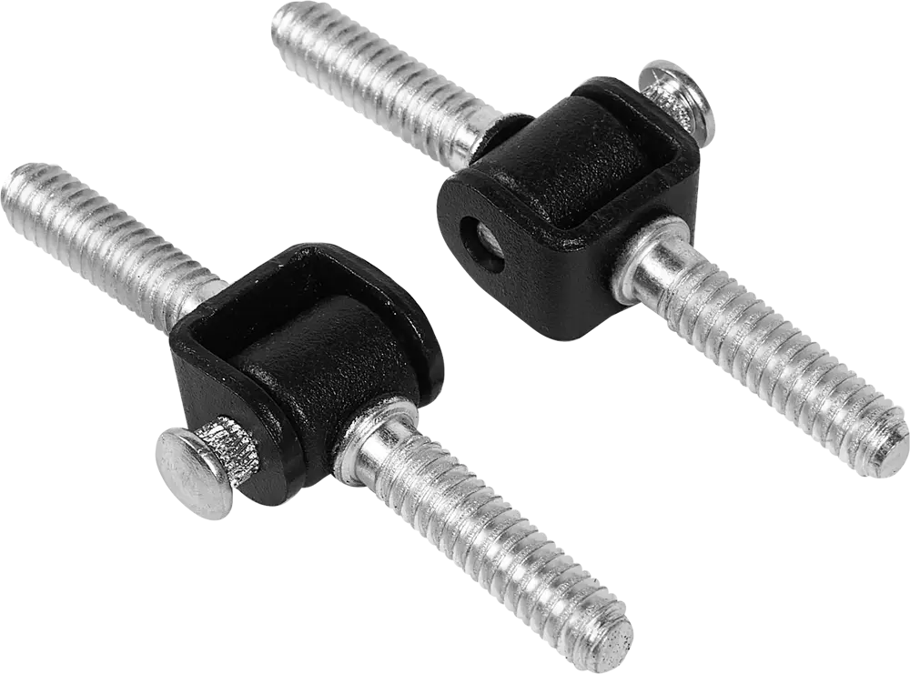 85023843 Петля ввертная ПВВ-1, ø8x1.75 мм сталь цвет черный STLM-0057766