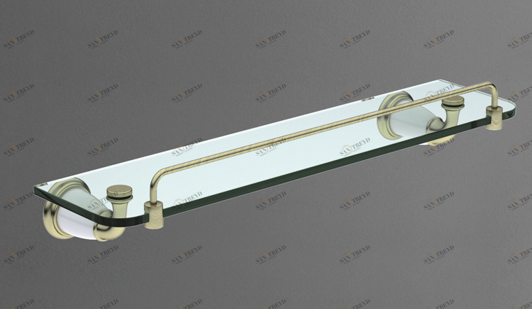 Стеклянная полка настенная ART&MAX BIANCHI AM-E-2611-Br