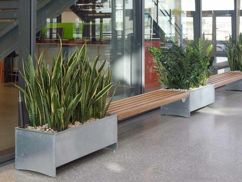 VESTRE Стальная прямоугольная кашпо для общественных мест Via sun-id-1468669 - Вид №2