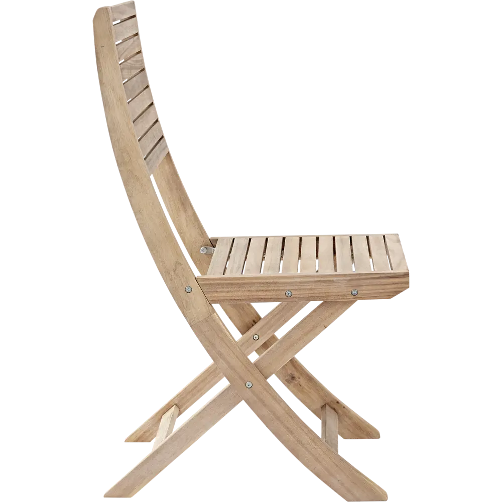 Стул садовый Naterial Solaris Origami складной 42x42x91 см акация светло-коричневый 82232554 STLM-2195238 Товар без серии - Вид №4
