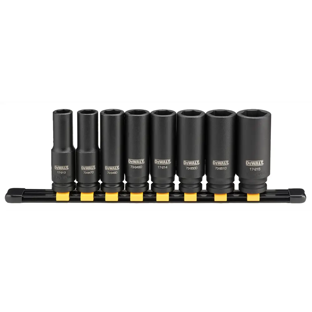 Набор торцевых головок ударных Stanley Fatmax DWMT86090-0 1/2 дюйма, 8 шт STLM-2020170 - Вид №1