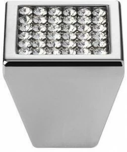 LINEA CALI' Ручка Zamak с кристаллами swarovski® Mesh crystal 203pb0024/30 0000