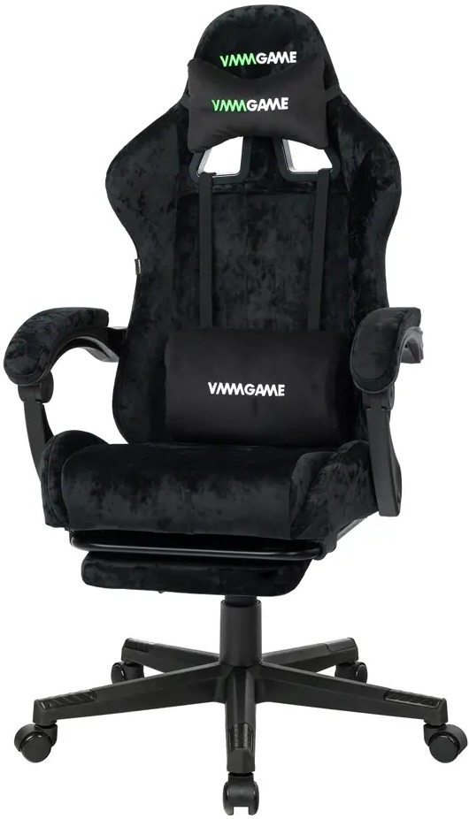 91347043 Офисное кресло Vmmgame Throne Velour замша цвет черный STLM-1092286