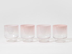 Набор из выдувного стекла