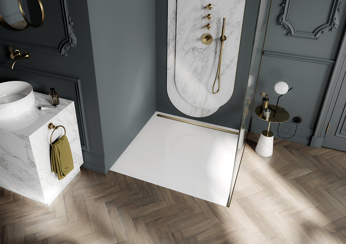 Душевой поддон KALDEWEI Сталь эмалированная 2610 452 теплый серый 90 2610452 - Вид №15