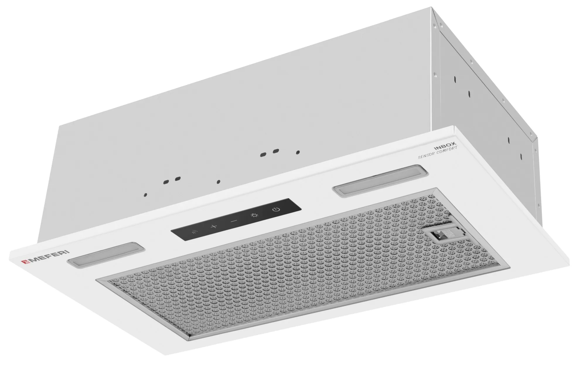 9270642 Вытяжка полновстраиваемая Meferi INBOX52WH SENSOR COMFORT белый STDN-0098357 - Вид №4