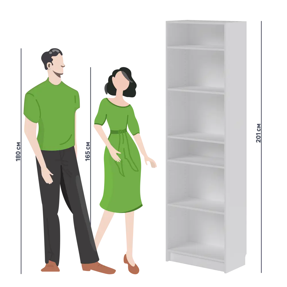 Стеллаж БУККЕР для книг и аксессуаров с регулируемыми полками 82851585 STLM-0037032 - Вид №2