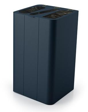 Systemtronic Мусорный ящик из оцинкованной стали для раздельного сбора мусора Drop sun-id-1382103 - Вид №2