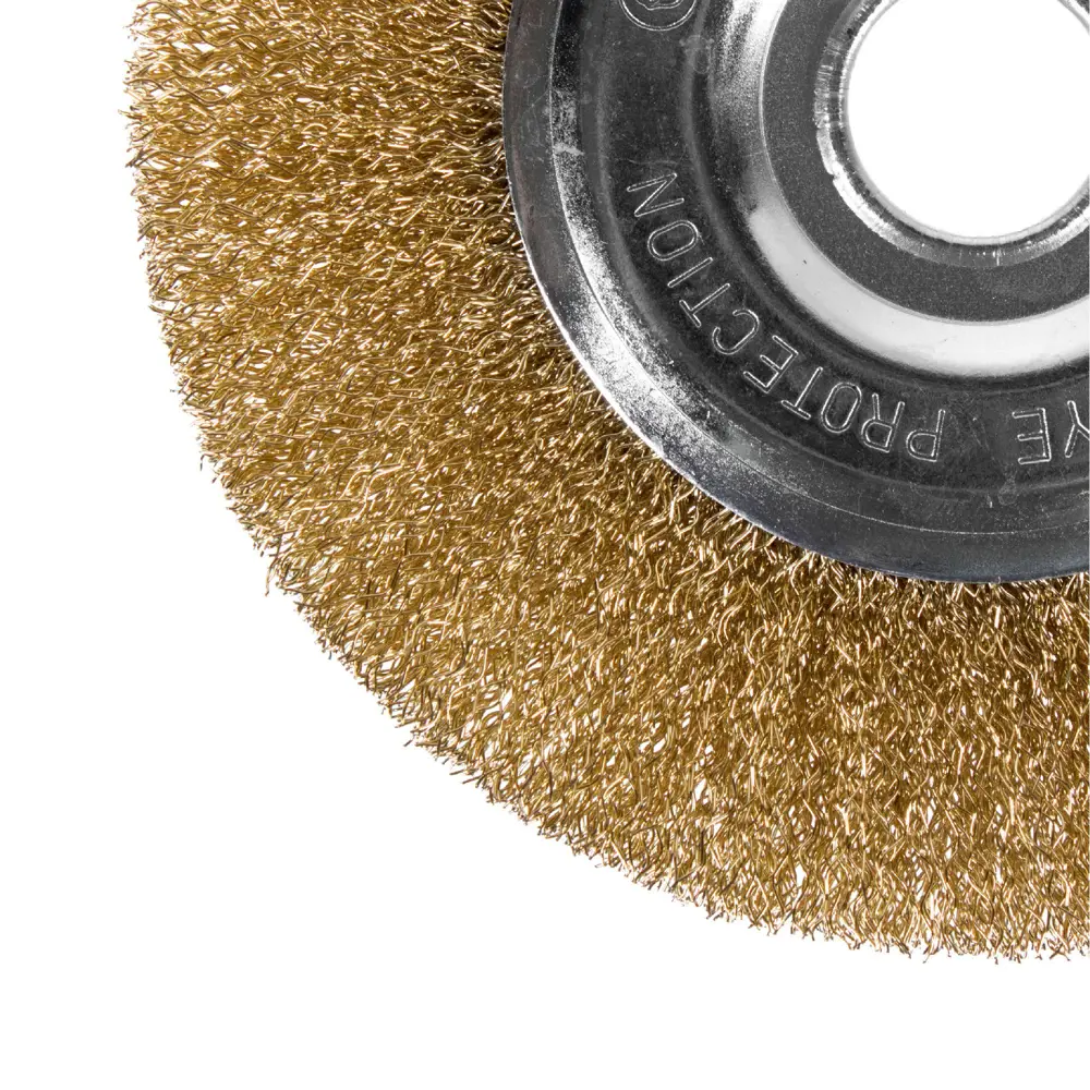 Дисковая щётка Dexter 150 мм для УШМ - профессиональная латунная 17409929 STLM-0008096 - Вид №2