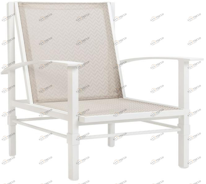 JANUS et Cie Садовое кресло из алюминия с подлокотниками Palmia sun-id-1412770