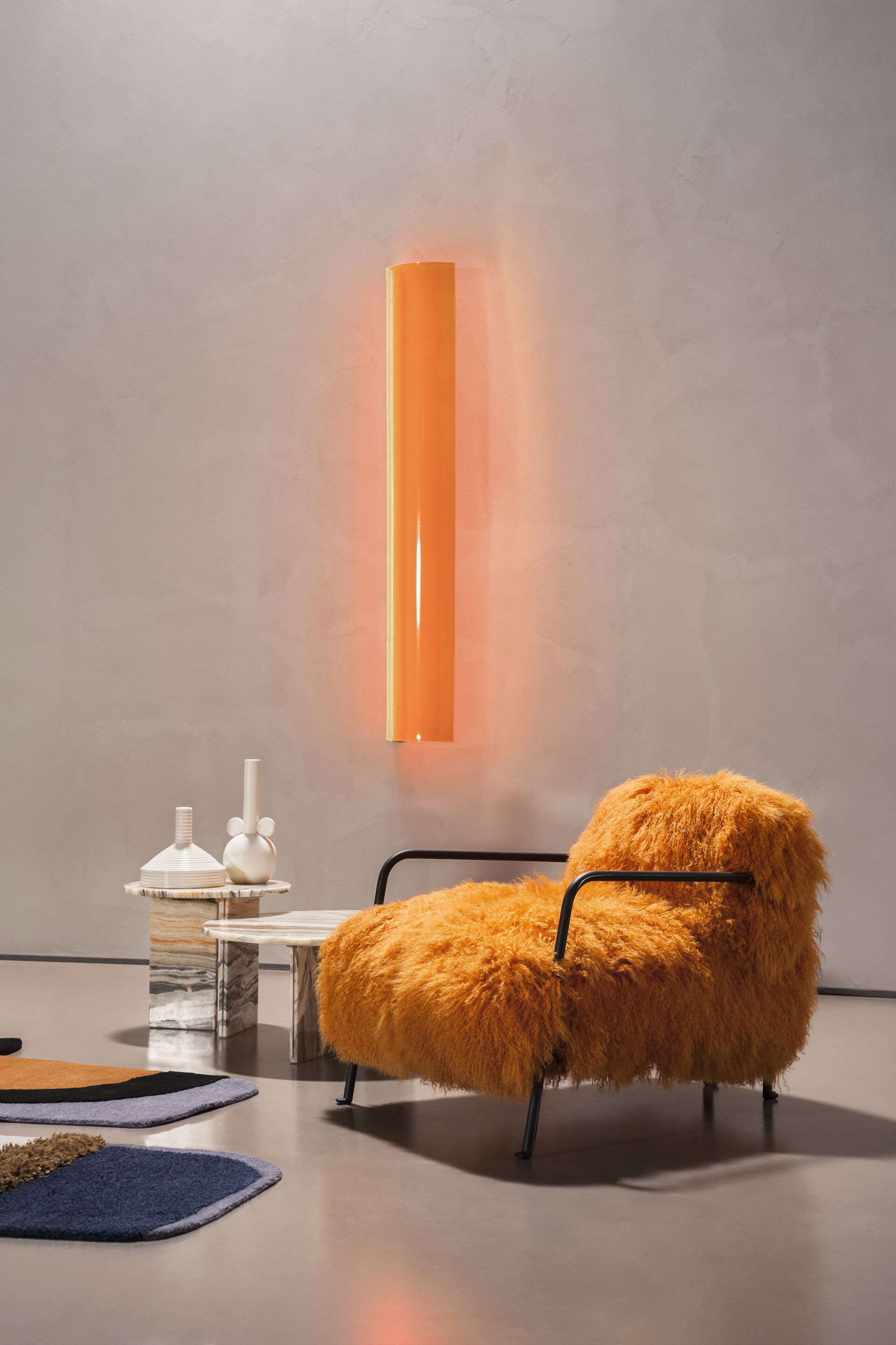 Меховое кресло с подлокотниками Baxter Брюссель ARCH-00090302 - Вид №3