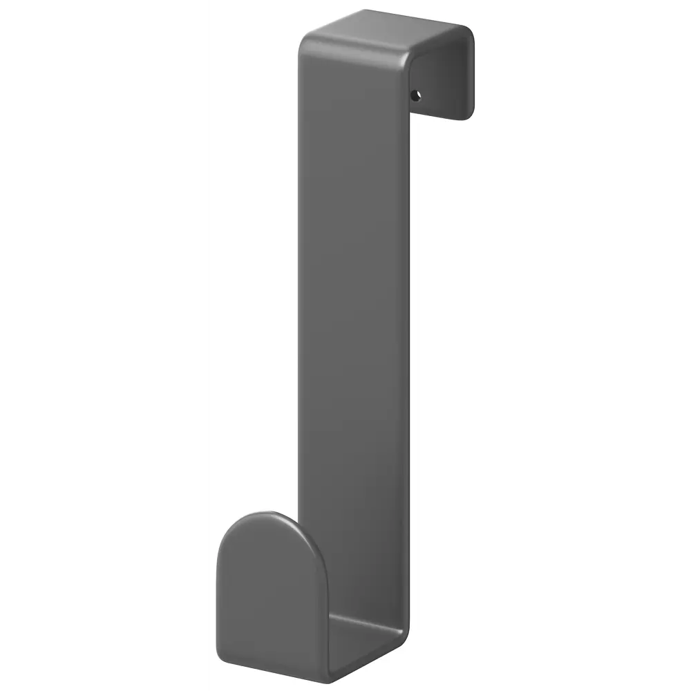 Крючок-вешалка дверной Spaceo KUB Paris цвет черный STLM-2112235