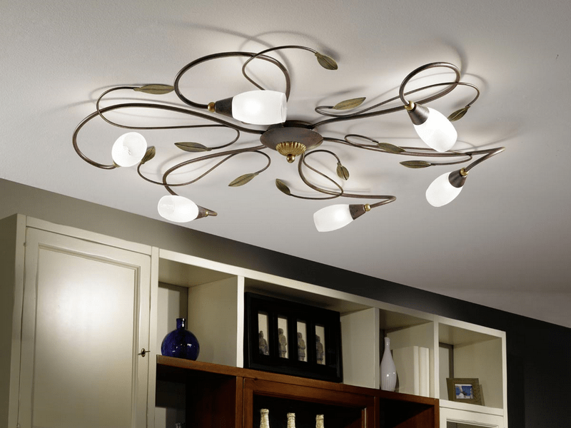 Потолочная люстра Eglo Gerbera 1 90697 EGLO ДИЗАЙНЕРСКИЕ, GERBERA 058360 Белый  - Вид №3