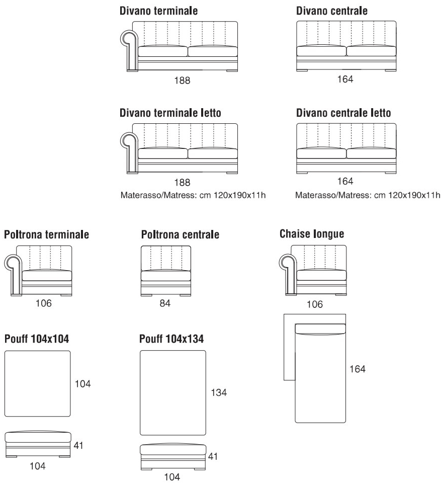 Former In Italia Модульный угловой диван из ткани Quincy sun-id-1503092 - Вид №1