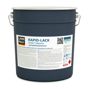 Грунт-эмаль LINNIMAX Rapid-Lack для защиты металла от ржавчины 89379715