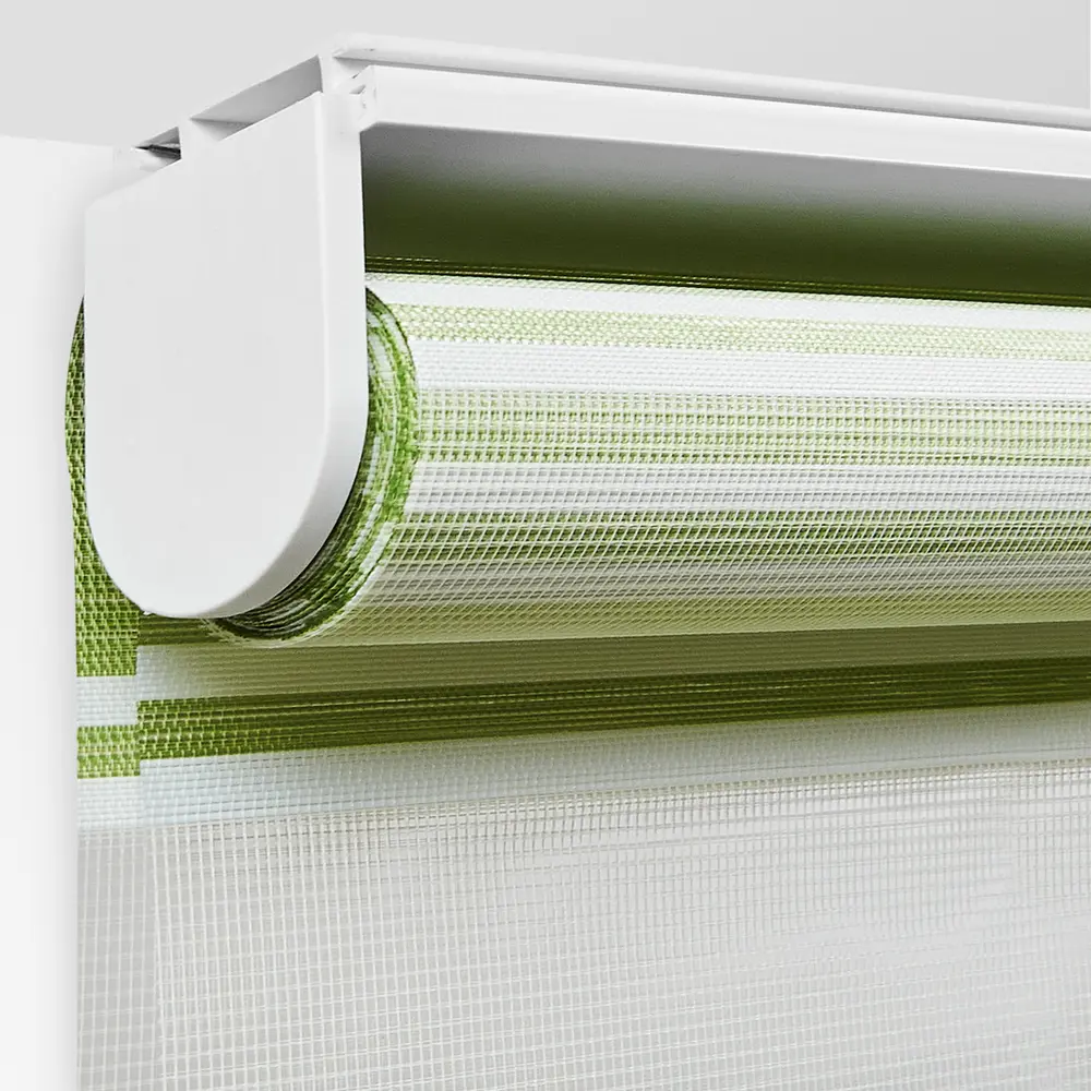 Штора рулонная день-ночь Дэли 55x160 см салатовая MIAMOZA STLM-2124652 - Вид №3