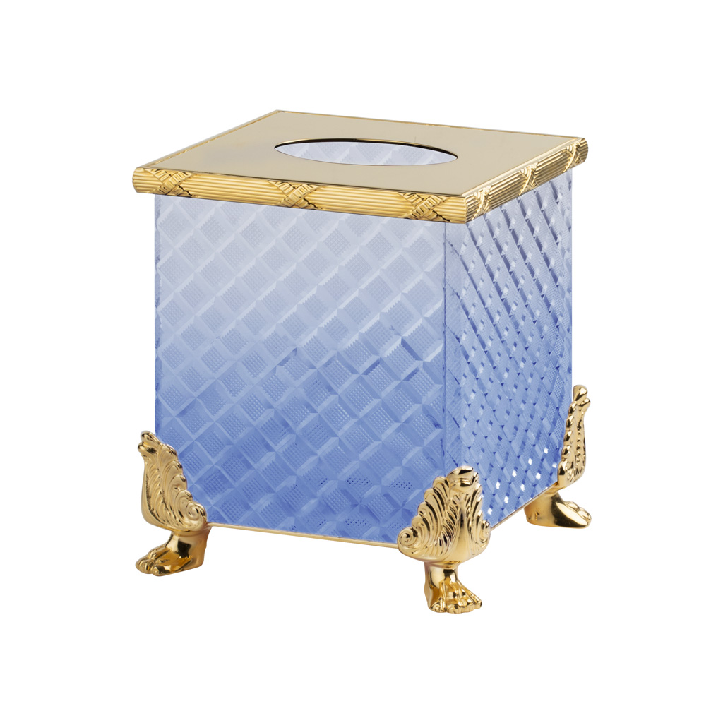 FS09C-652 FS09C-652 Квадратный диспенсер для салфеток ДОЗАТОРЫ ТКАНЕЙ Cristal & Bronze TISSUE DISPENSERS  - Вид №1