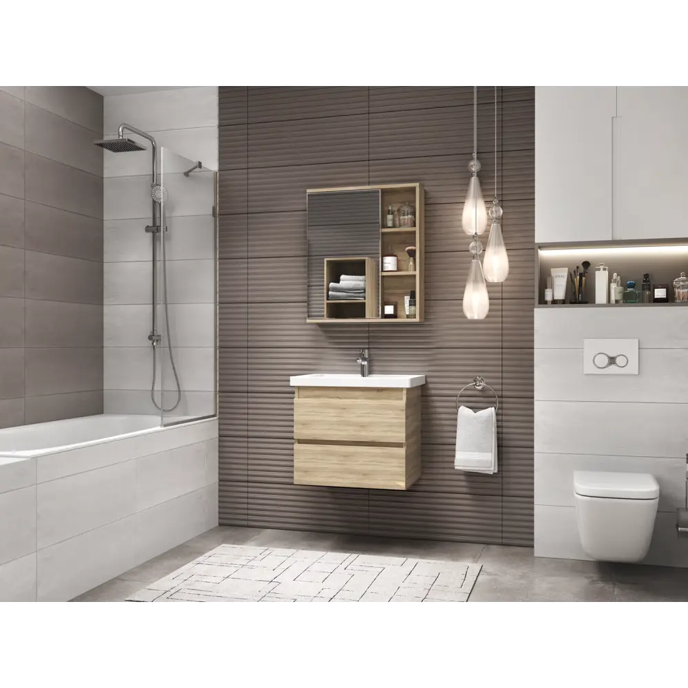 Зеркальный шкаф Vigo Matteo для ванной с системой хранения 83404374 STLM-0040954 - Вид №6