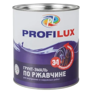 Эмаль по ржавчине 3в1 цвет чёрный 2.7 кг