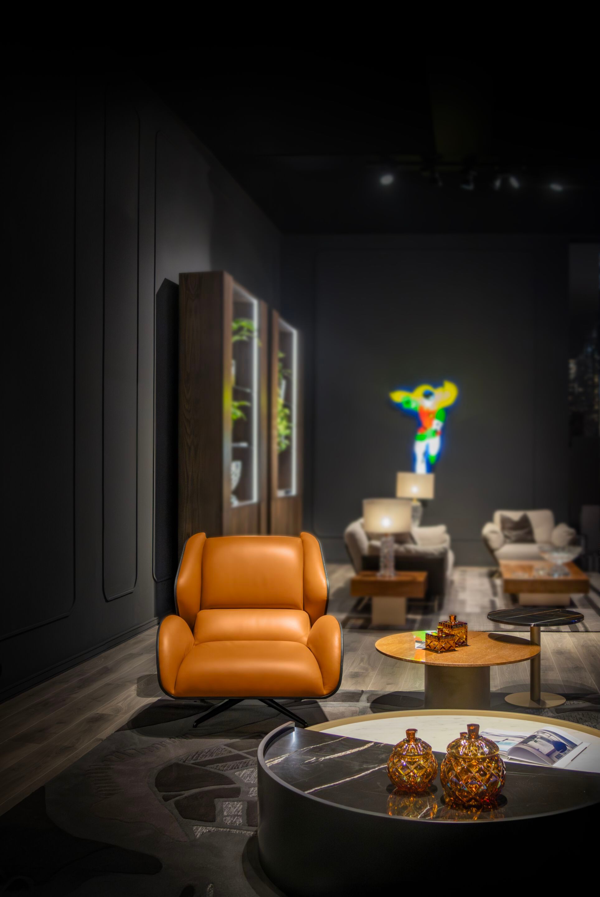 Кожаное кресло с подлокотниками Wayne Enterprises Home Collection WE-015 ARCH-00125778 - Вид №11