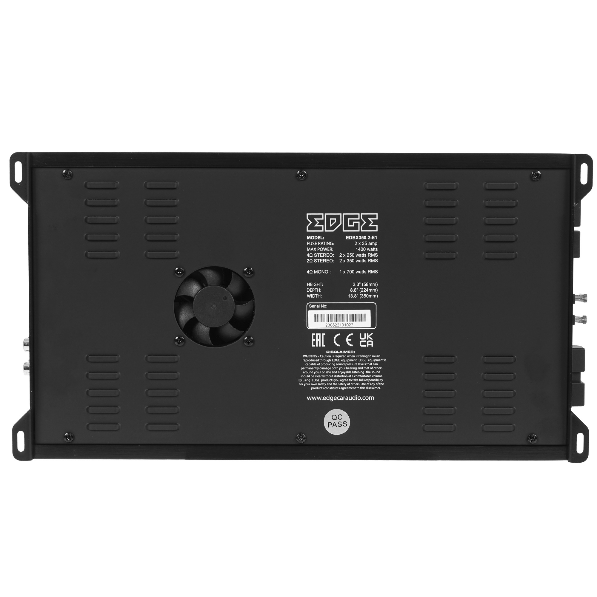 9141006 Усилитель EDGE EDBX350.2-E1 STDN-0135376 - Вид №3