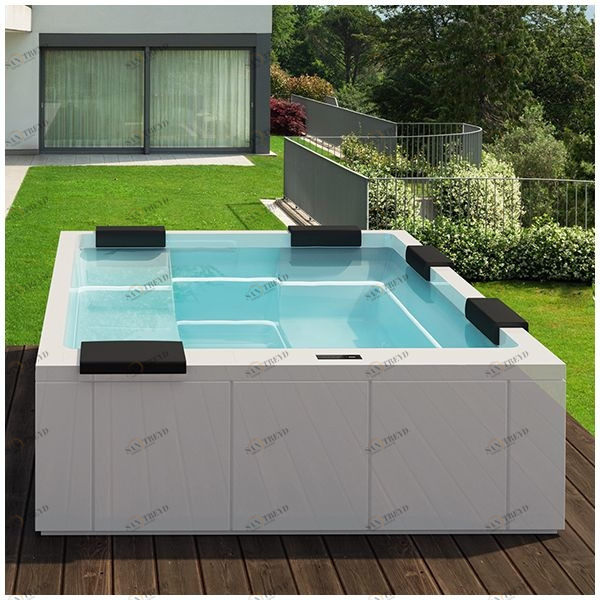 Бассейн Gruppo Treesse Maya Plus-V232I прямоугольный встроенный белый PLUSV232I