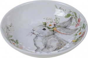 10648269 Certified International Блюдо круглое Certified Int. Милый кролик 33х7,5см, керамика Керамика