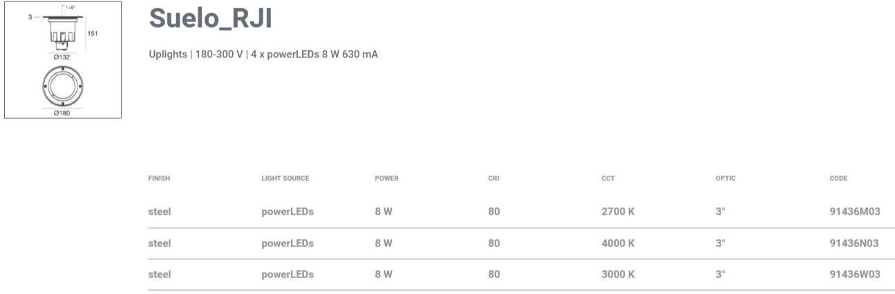Linea Light Group Светодиодный ступень из нержавеющей стали для улицы Suelo sun-id-1512666 - Вид №7