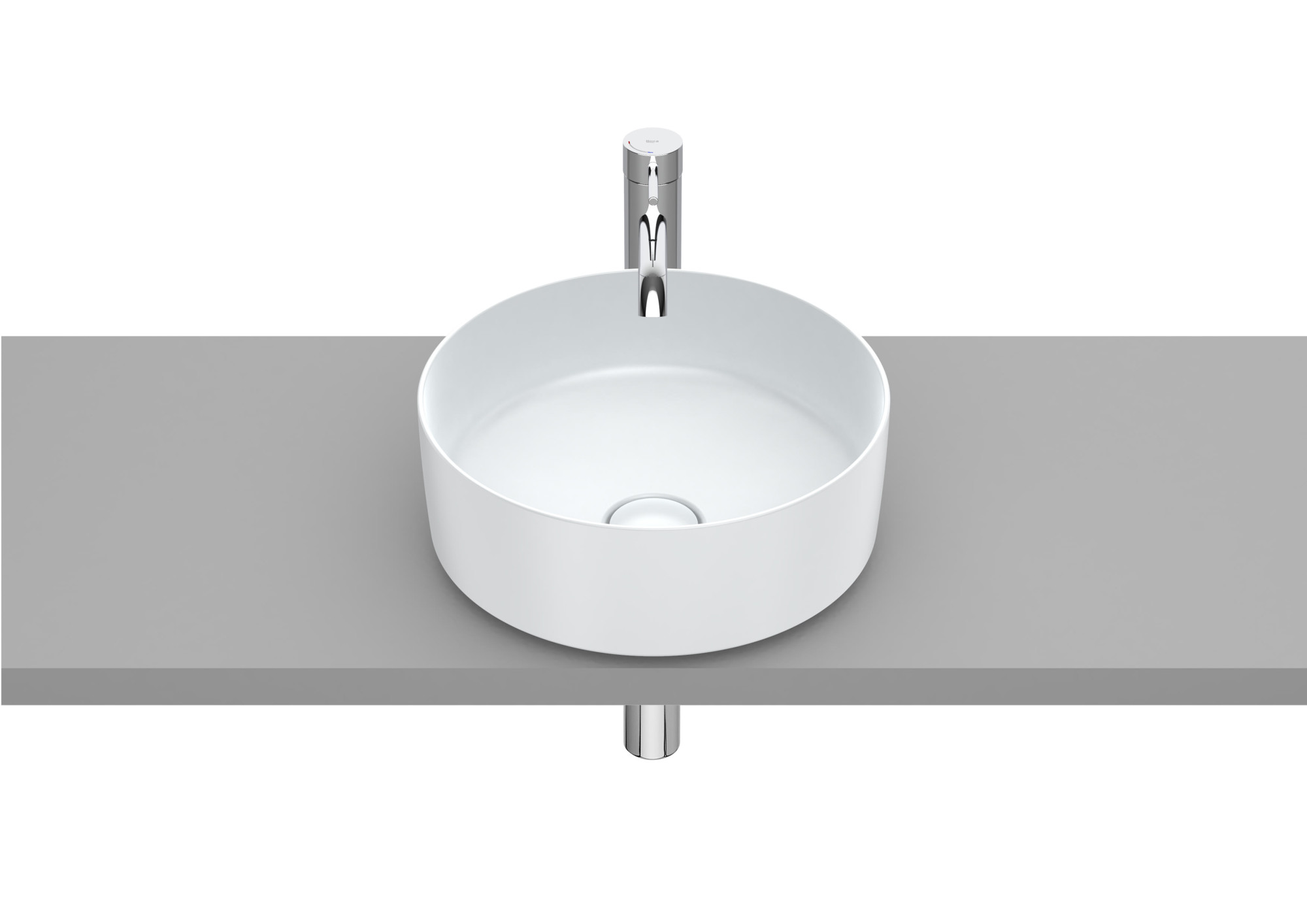 A327523630 ROUND - Умывальник FINECERAMIC® спасти ROCA Inspira 