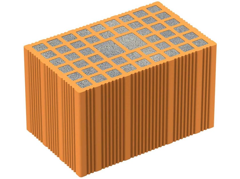 Теплоизоляционный кирпичный блок Fornaci Laterizi Danesi Normablok плюс CAM ARCH-00083426