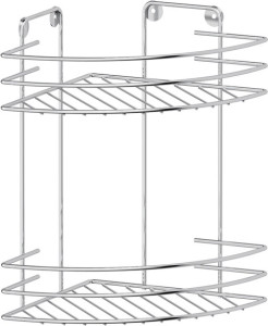 GHI 213 Полочка-решетка угловая 2-х ярусная 25,8 cm SORCOSA Plain