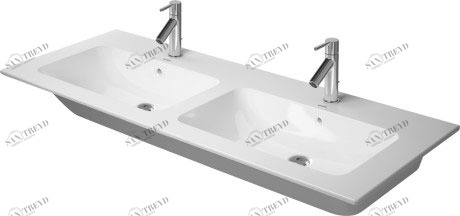 2336133200 Подвесная раковина настенная овальная Duravit ME BY STARCK