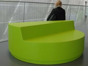 Quinze & Milan Скамья со спинкой Round