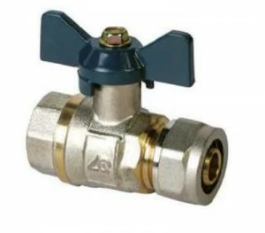 Кран шаровый 3/4х20 F г/ц В баб для МП AQL 875 AQL 875