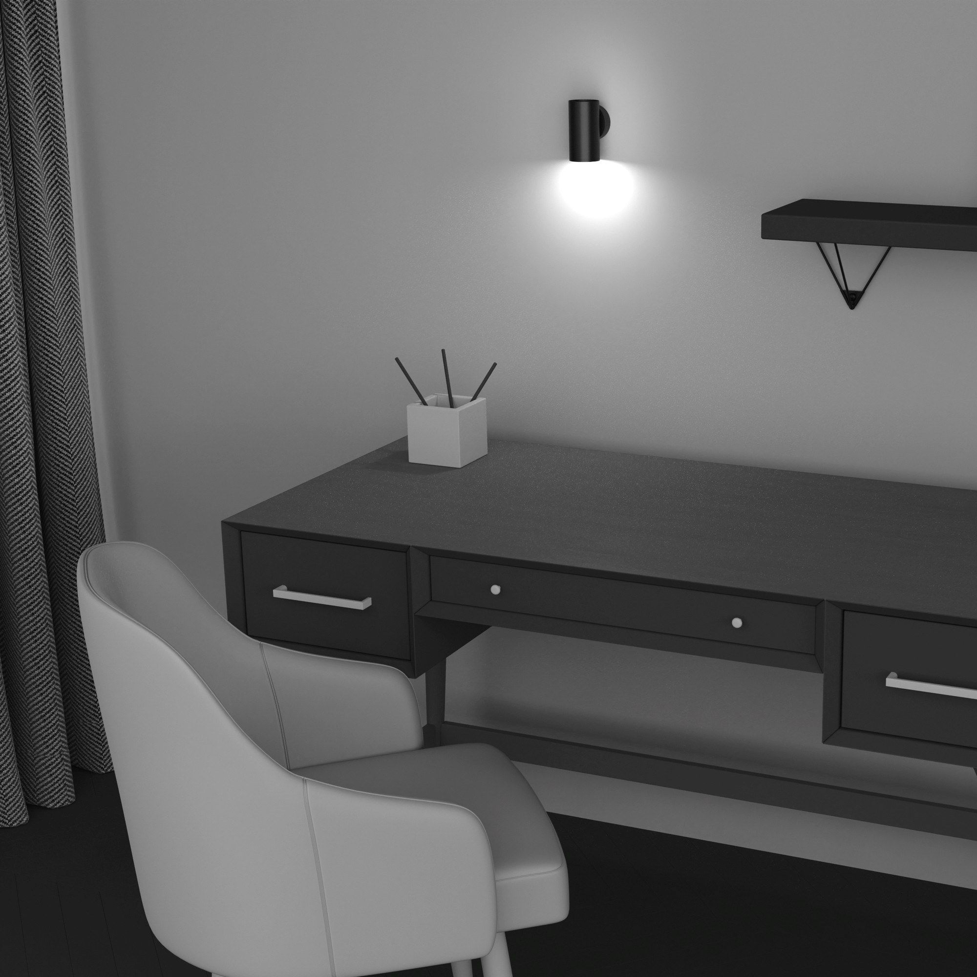 Регулируемый настенный светодиодный прожектор Maytoni фокус ARCH-00152076 - Вид №1